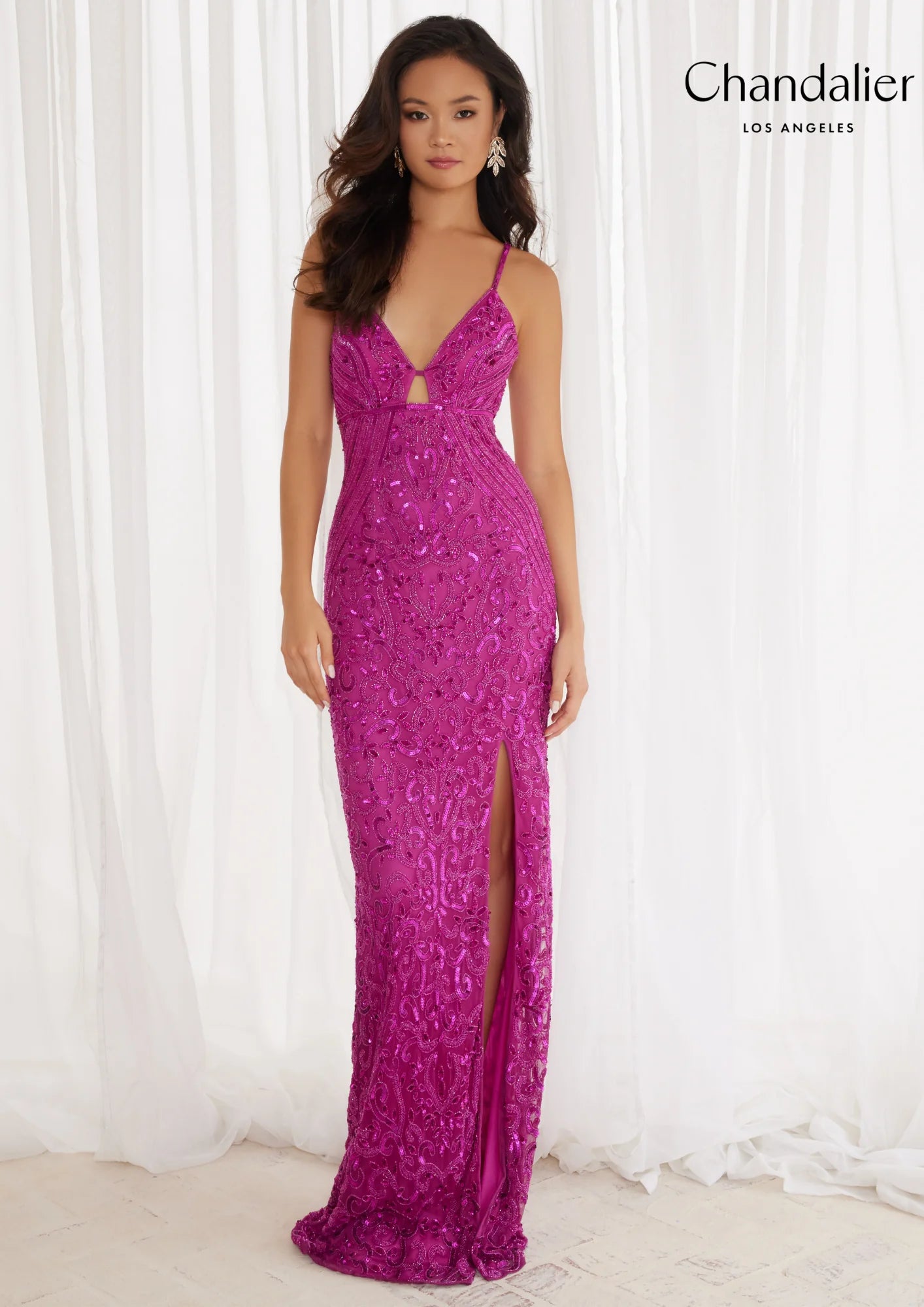 Chandalier 30128 Bright color unclassified dresses
