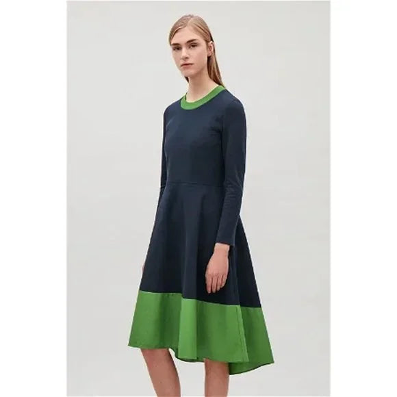 Navy and green dress uk 10-12 Formal unclassified dresses