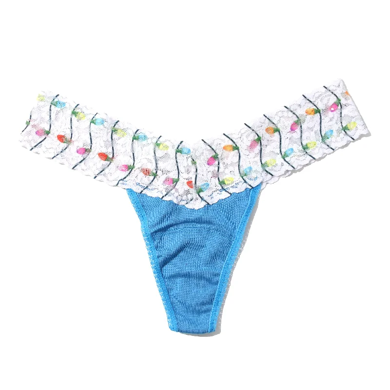 Modal Low Rise Thong | Laguna/Twinkle Plus size unclassified dresses