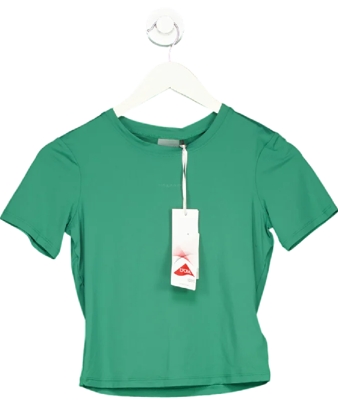 USA Pro Green Usa Pro Fitted Tee UK 8
